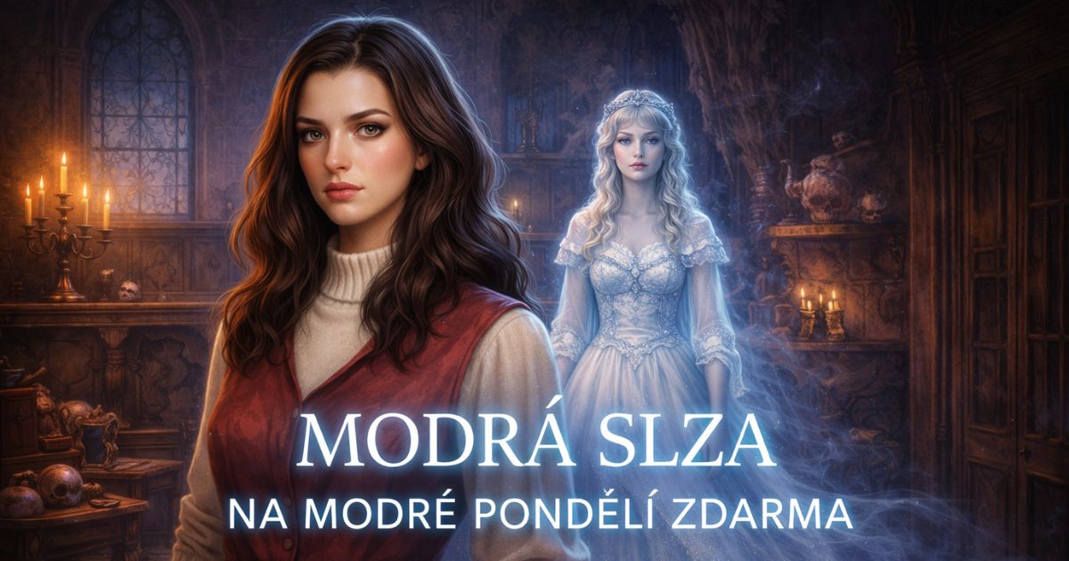 Modrá slza - hlavní obrázek